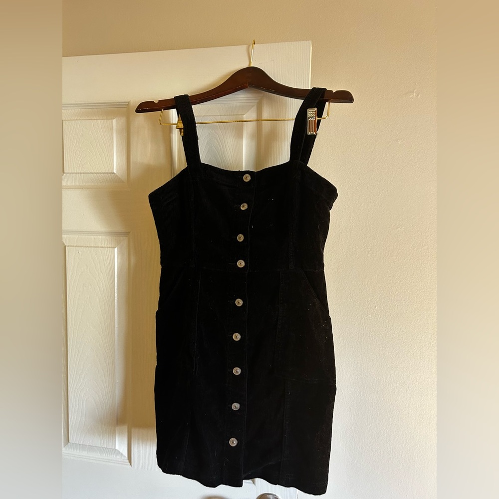 Fitted Corduroy Dress